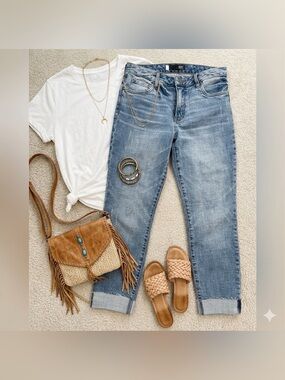Kut From The Kloth • Catherine Fab Ab Boyfriend Denim • Size 4 • Worn Once